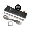 Light My Fire Spork & Straw Kit Titanium 4218301110  